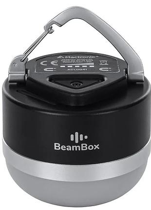 Фонарь кемпинговый с колонкой mactronic beambox (160lm) bluetooth speaker usb-c (acl0041)