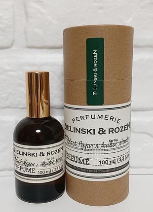 Zielinski & rozen black pepper & amber, neroli 100 ml