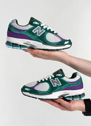 Кросівки унісекс new balance 2002r x up there green white sale.