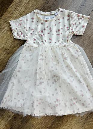 Сукня для дівчинки zara, 6 років