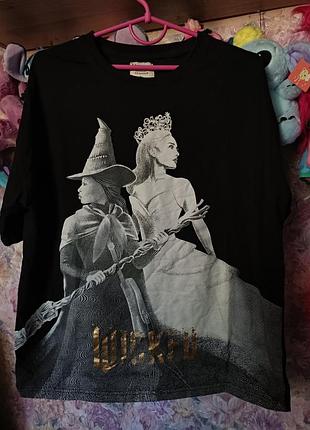 Wicked glinda and elphaba футболка primark батал