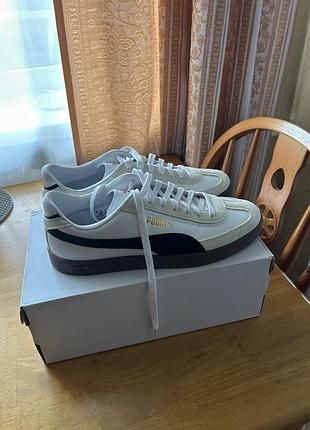 Нові шкіряні кросівки puma club ii era (44,5розмір) оригінал кеди