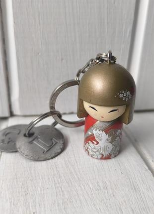 Брелок kimmidoll японская кукла кокеши коллекционный аксессуар