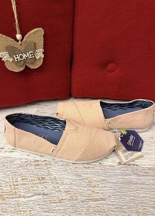 Фирменные эспадрильи Toms 36/36,5р.