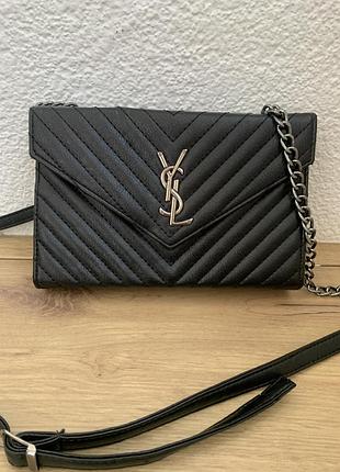 Жеская сумка через плечо yves saint laurent