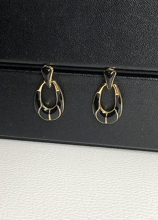 Винтажные серьги, клипсы. винтаж.