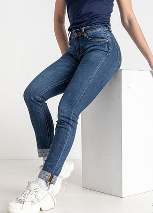 Джинси жіночі сині обтислі стрейч 28сайз\44