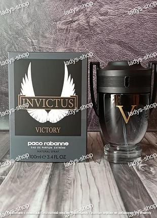 Уцінка! чоловіча парфумована вода paco rabanne invictus victory (пако раббане інвіктус вікторі) 100 мл