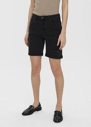 Чорні джинсові шорти vero moda, розмір 38/м