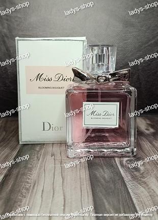 Уцінка! жіноча парфумована вода miss dior blooming bouqet (міс діор шері блумінг букет) 100 мл