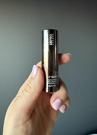 Помада ln pro lip glaze silky cream lipstick №104 pink nude, новая