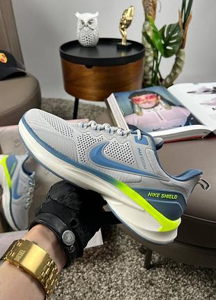 Мужские кроссовки nike air zoom pegasus grey blue 41-43-44
