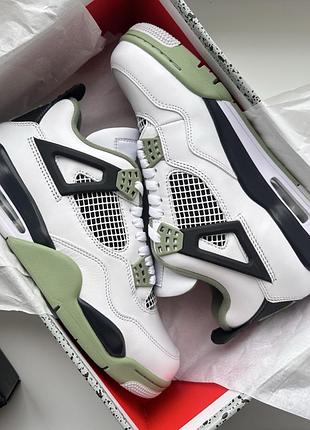 Кросівки nike jordan 4 retro seafoam aq9129-103