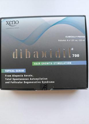 Xeno laboratory dibaxidil 700 сироватка від випадіння волосся при осередковій алопеції 4×30 мл