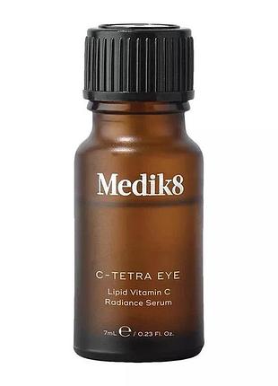 C-tetra® eye medik8 сі-тетра ай — антиоксидантна сироватка з ліпідним вітаміном с для шкіри навколо очей