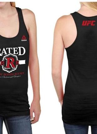 Спортивна майка reebok ufc ronda rousey "rated rrr"