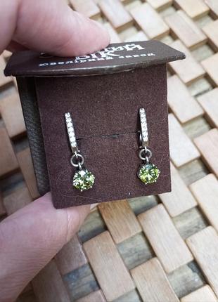 Серебряные серьги женские