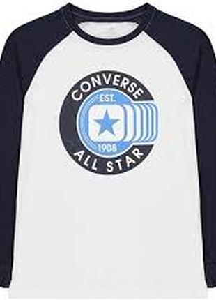 Футболка с длинными рукавами converse на подростка 13-15 лет