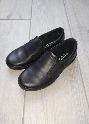 Слипоны туфли для мальчика ecco 33p