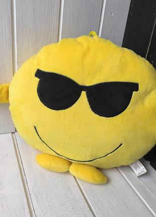 М'яка іграшка подушка смайлик smile