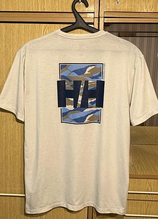 Футболка helly hansen skog recycled camo graphic.оригинал.