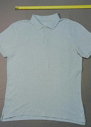 Плечи 48 см gap серое поло size l stretch pique polo