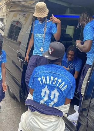 Trapstar t football jersey - blue gradient