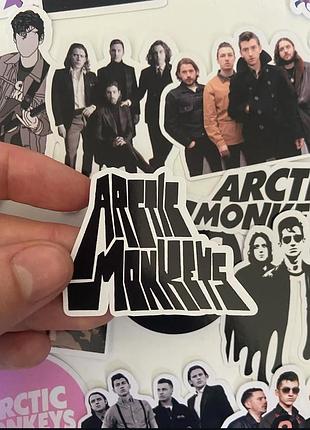 Наклейки/наліпки з artic monkeys