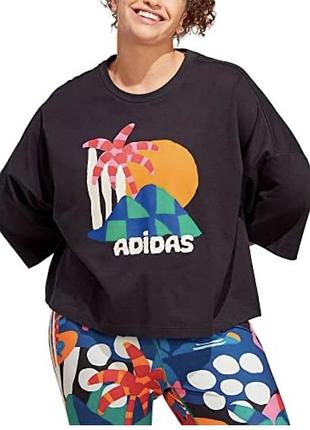Стильная футболка, adidas, большой размер!