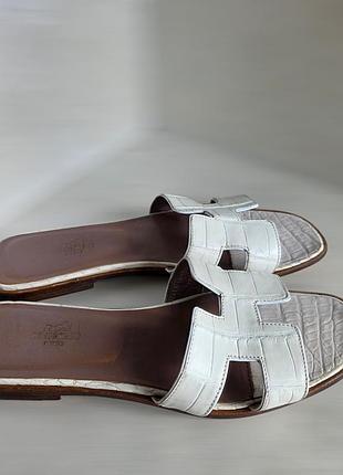 Женские шлепанцы hermès oran