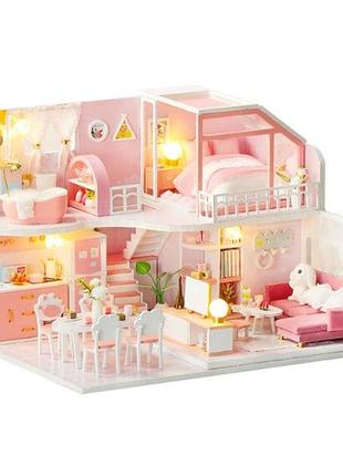 Румбокс пора пінелії roombox pinellia time diy house інтер'єрний конструктор к-056 + купол