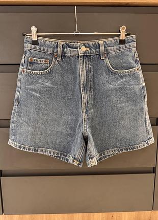 Zara джинсовые шорты 36 размер