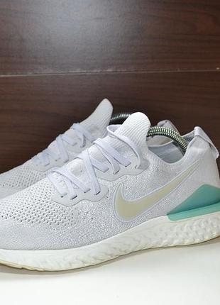 Nike epic react flyknit 2 кроссовки 44р оригинал летние