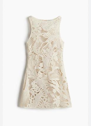 Шикарна мереживна сукня h&m m