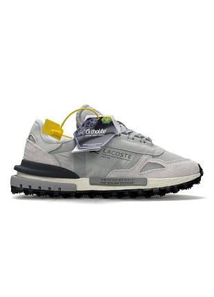 Жіночі кросівки lacoste elite active light grey