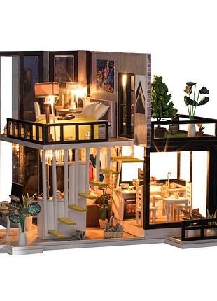 Румбокс сентябрьская лесная вилла roombox september forest villa интерьерный конструктор k-033 + купол
