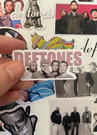 Наклейки/наліпки з deftones