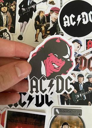 Наклейки/наліпки ac/dc