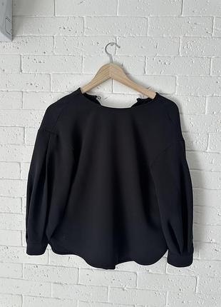 Чорна блуза h&m