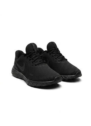 Оригинальные кроссовки nike revolution 5 black (bq3207-001) - размер 38 (24 см)