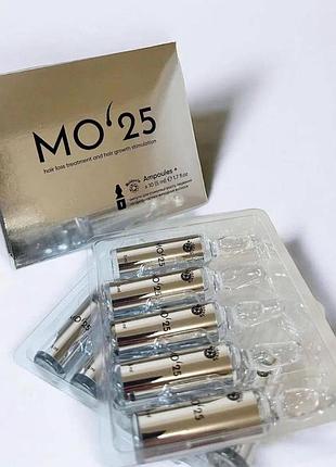 Ампули для стимуляції росту та проти випадіння волосся molecula mo-25 ampules, 10 шт х 5 мл