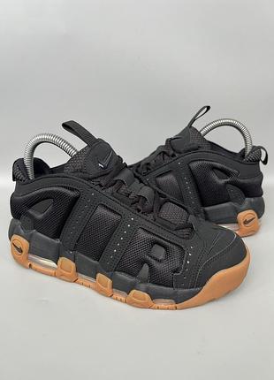 Оригінальні кросівки  nike air more uptempo low black 38.5р.24см.