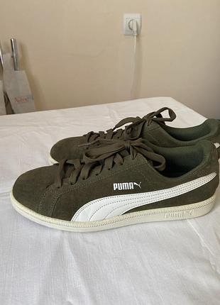 Чоловічі замшеві мокасини puma (розмір 41/8.5 us)