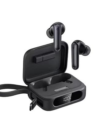 Беспроводные tws наушники anker soundcore p4ni a3937z11 со встроенным повербанком и enc black