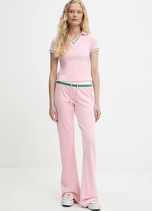 Juicy couture. спортивні велюрові штани juicy couture christine steipe low rise