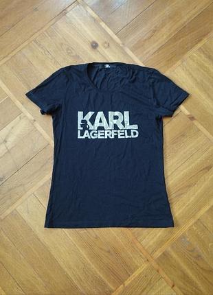 Оригинальный, женская футболка karl lagerfeld