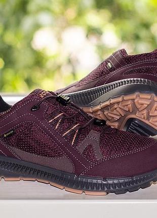 Кросівки трекінгові ecco terracruise ii gtx women's goretex burgundy 40 р. оригінал