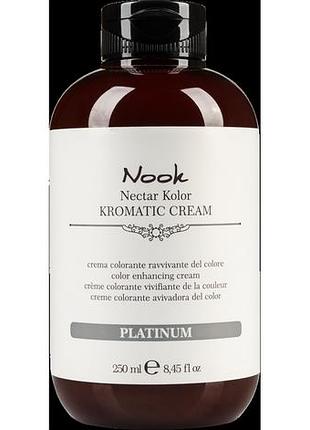 Тонуюча маска платина nook kromatic cream 250 мл
