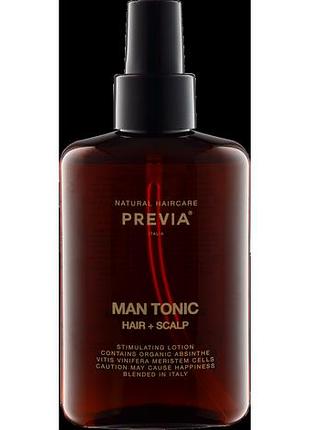 Тонік для волосся previa man 150 мл