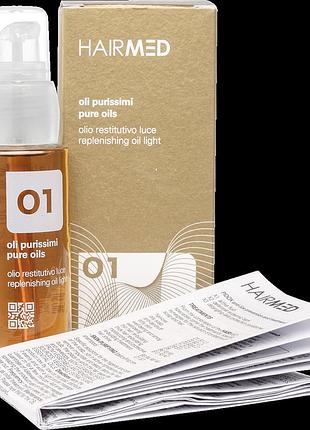 Відновлювальна олія-блиск hairmed o1 30 мл